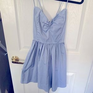 American Apparel Back Lace Up Dress